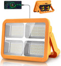 400W ,600wat and 800watt and 1000watt LED Solar Work Light 25000, 35000 nad 60000 MAH SOLOR POWER BANK WITHwith 4 Modes, Waterproof Portable Solar Power Outdoor Working Light
