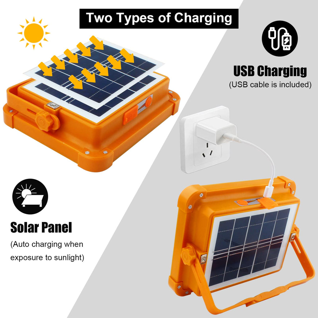 400W ,600wat and 800watt and 1000watt LED Solar Work Light 25000, 35000 nad 60000 MAH SOLOR POWER BANK WITHwith 4 Modes, Waterproof Portable Solar Power Outdoor Working Light