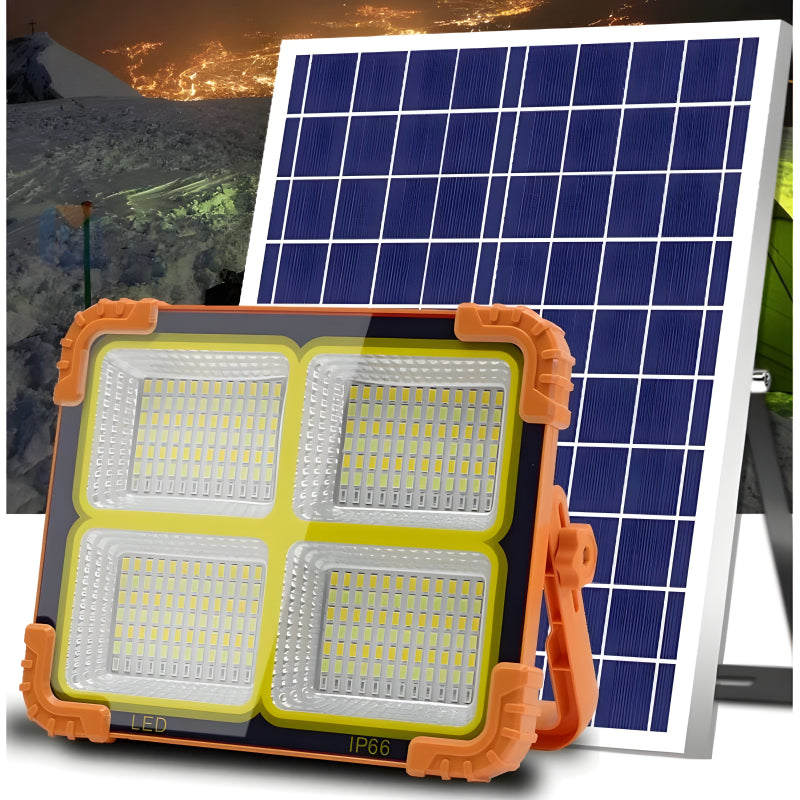 400W ,600wat and 800watt and 1000watt LED Solar Work Light 25000, 35000 nad 60000 MAH SOLOR POWER BANK WITHwith 4 Modes, Waterproof Portable Solar Power Outdoor Working Light