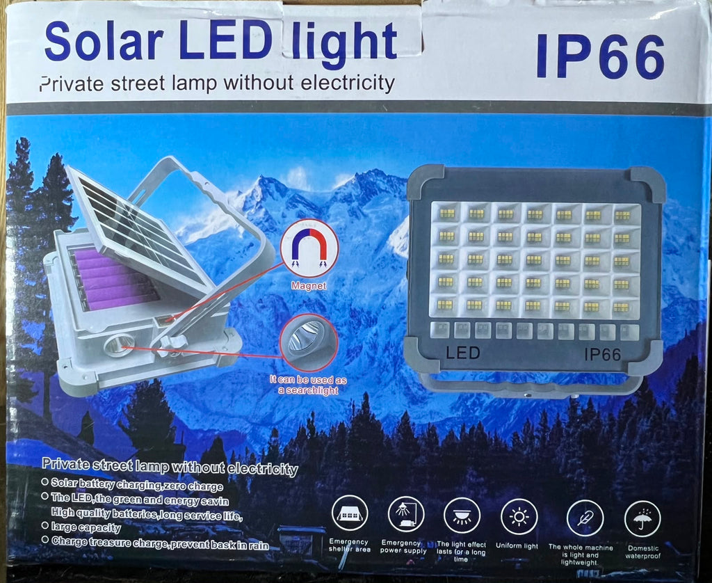 800Watt and 1000warr Solar LED Light with 50000MAH and 60000mah Solar Power Bank , 4 Modes, Waterproof, Portable Solar Power Outdoor Working Light