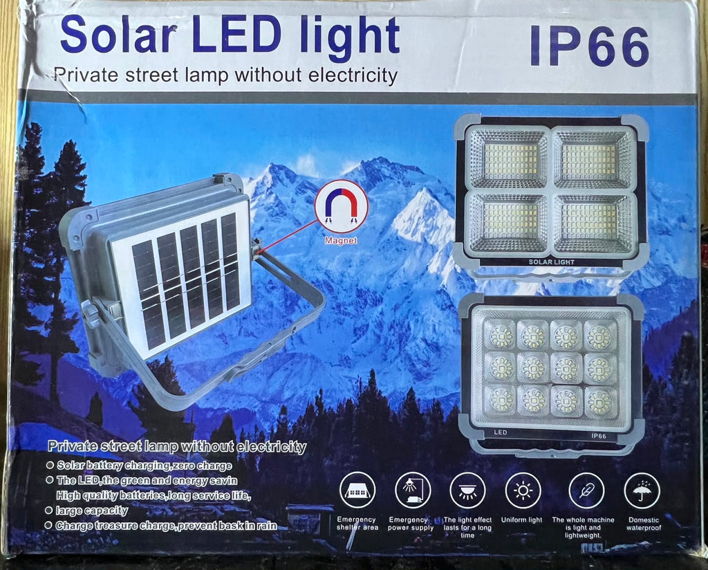 800Watt and 1000warr Solar LED Light with 50000MAH and 60000mah Solar Power Bank , 4 Modes, Waterproof, Portable Solar Power Outdoor Working Light